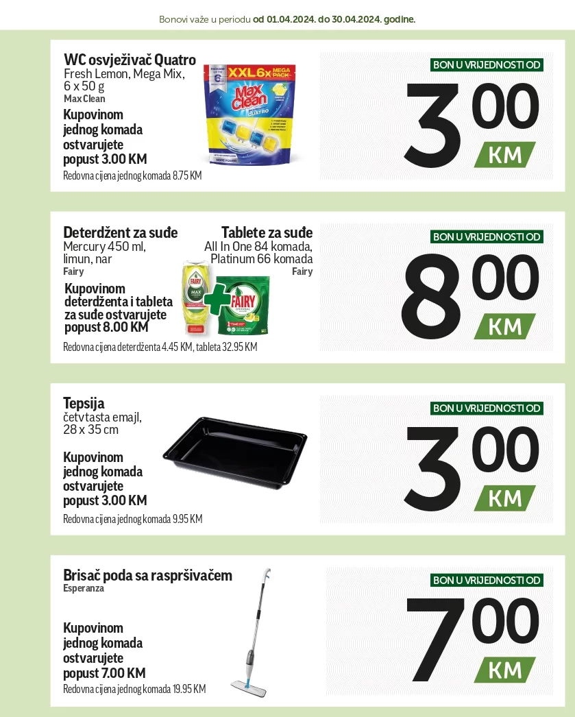 Crvena jabuka katalog SUPER BONBONJERA 1-30.4.2024.