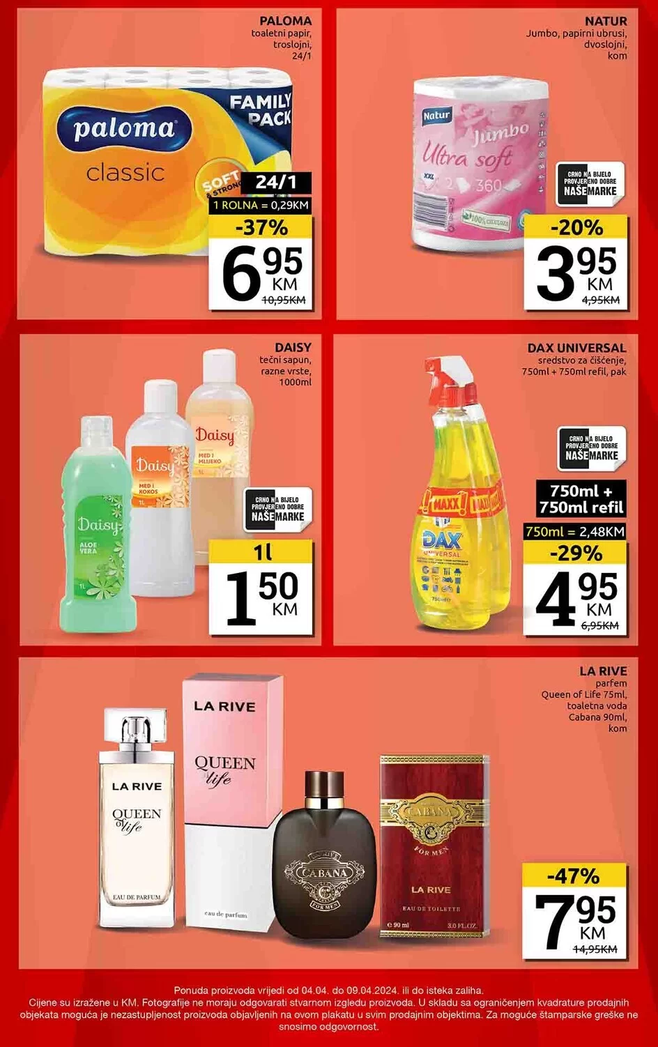 Konzum vikend akcija 4-9.4.2024.
