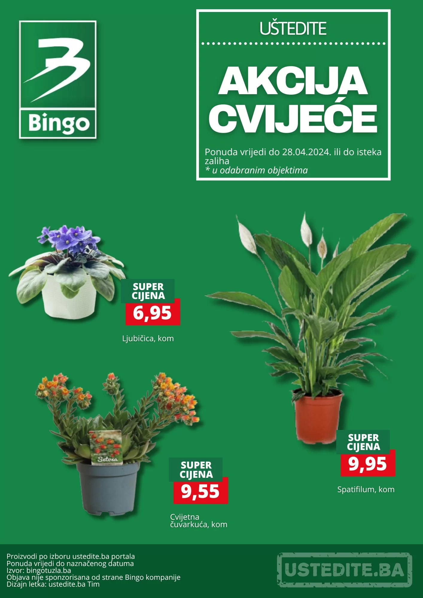 Bingo akcija CVIJEĆE 