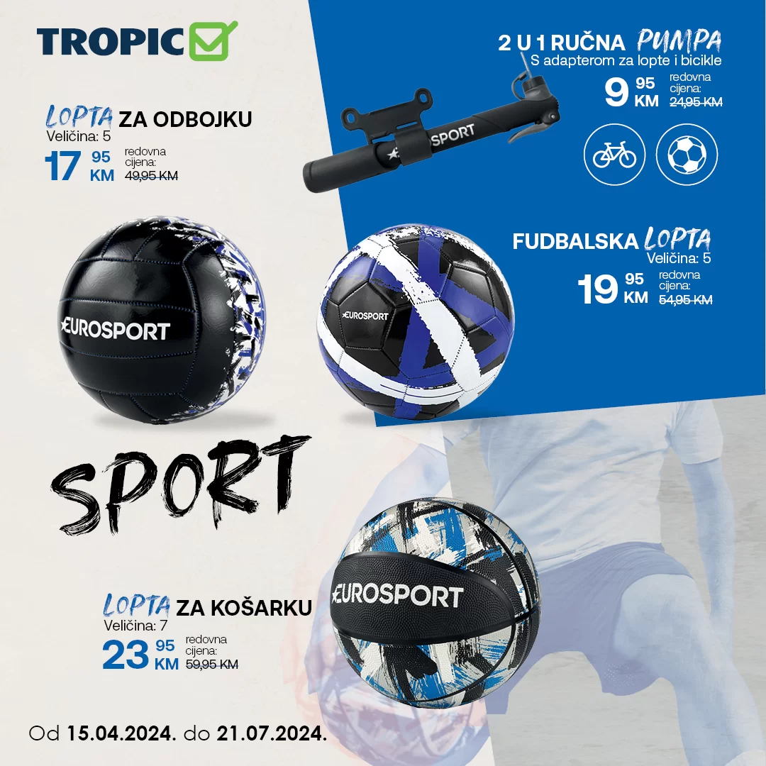 Tropic SNIŽENJE do 70% 15.4-21.7.2024.