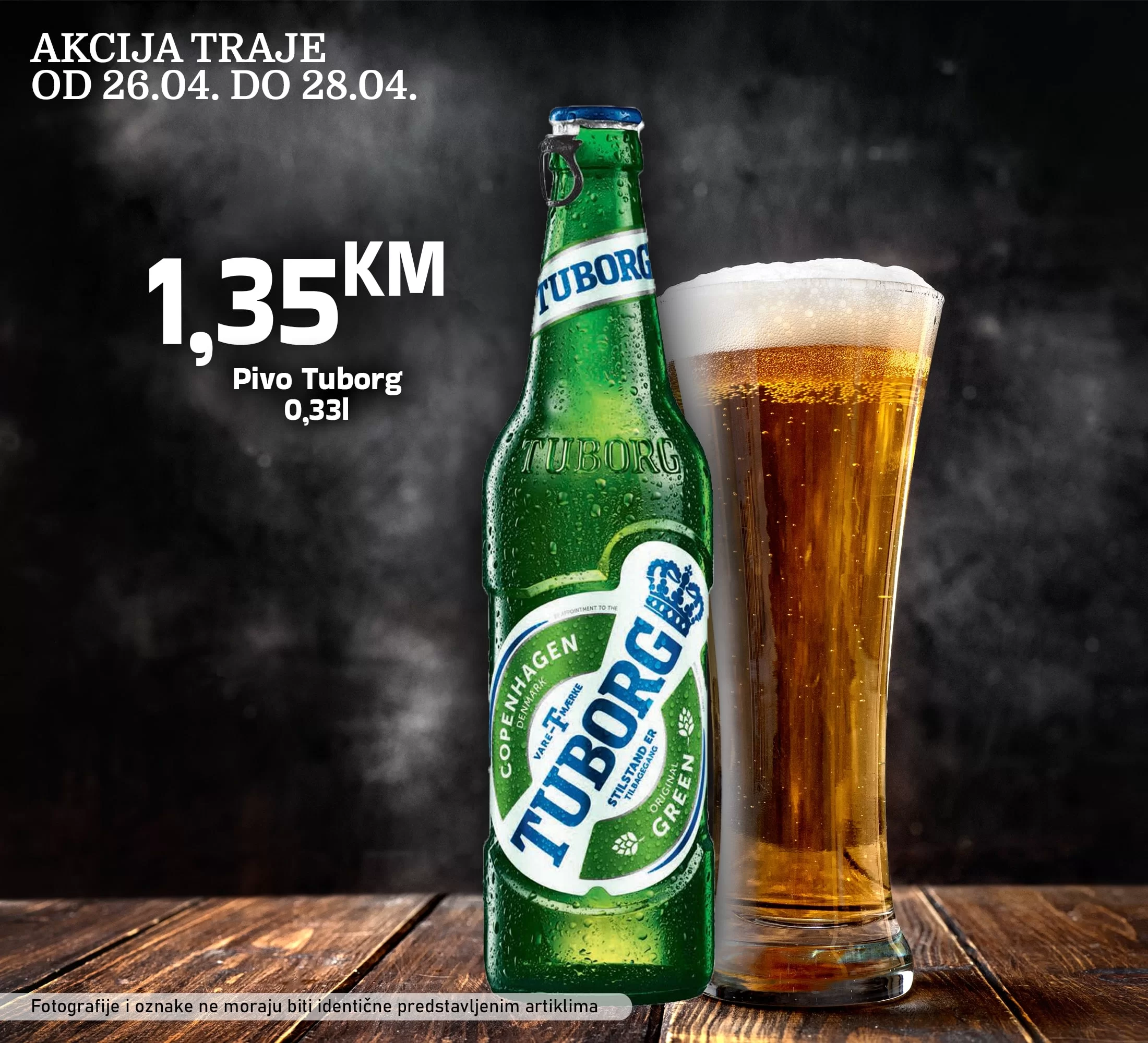 Kort vikend akcija 26-28.4.2024.