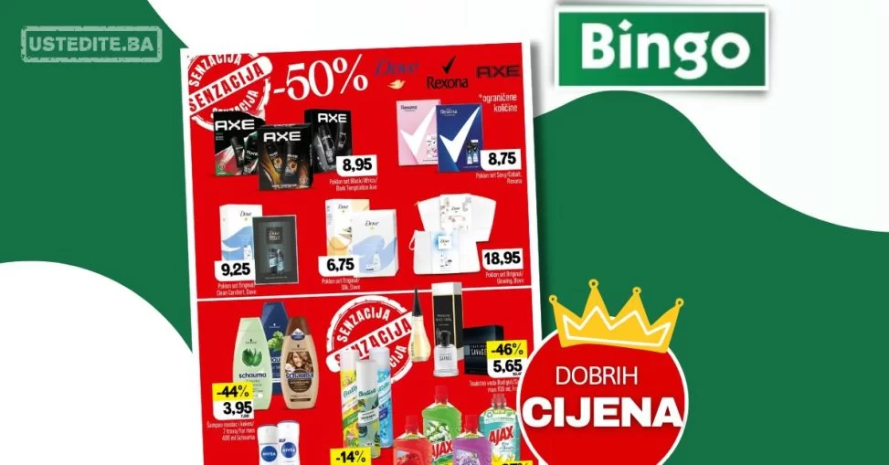 Bingo SENZACIJA - sniženje do 14.4.2024.
