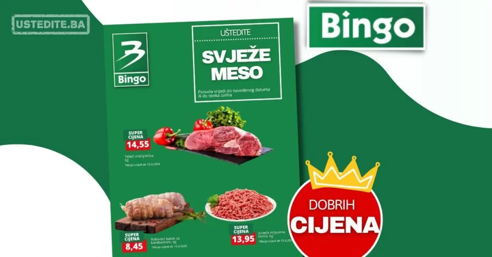 Bingo SVJEŽE MESO - SUPER CIJENE