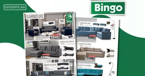Bingo namještaj GARNITURE - sniženje do 8.5.2024.