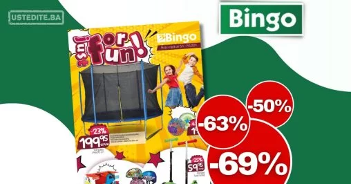 Bingo katalog JUST FOR FUN 15.4-14.5.2024.