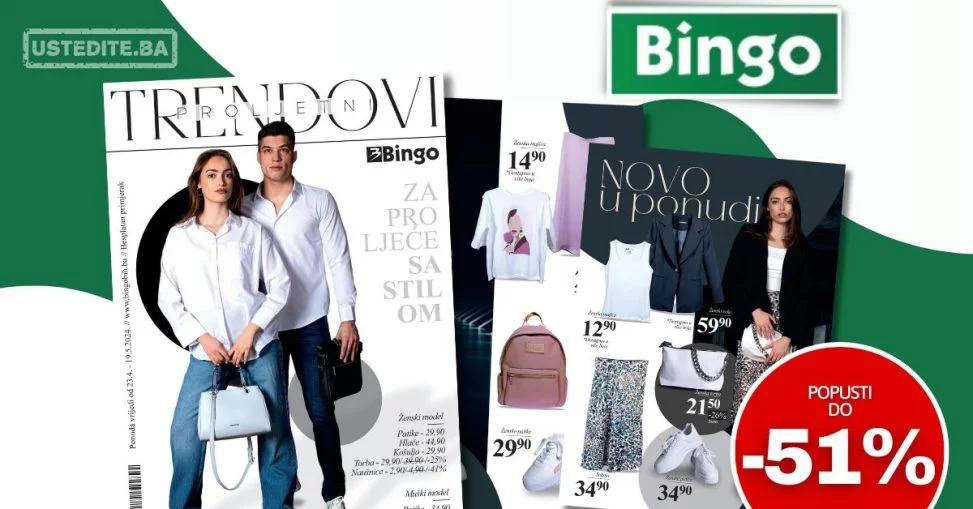 Bingo katalog PROLJETNI TRENDOVI 23.4-19.5.2024.