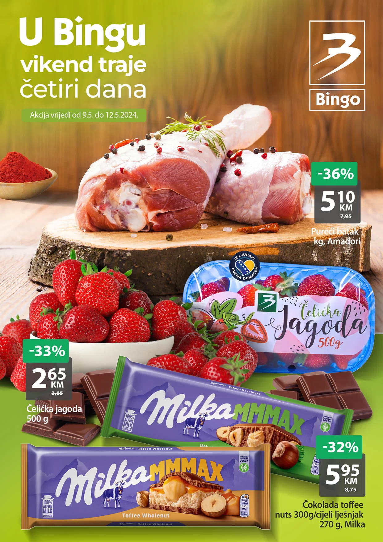 Bingo vikend akcija 9-12.5.2024.