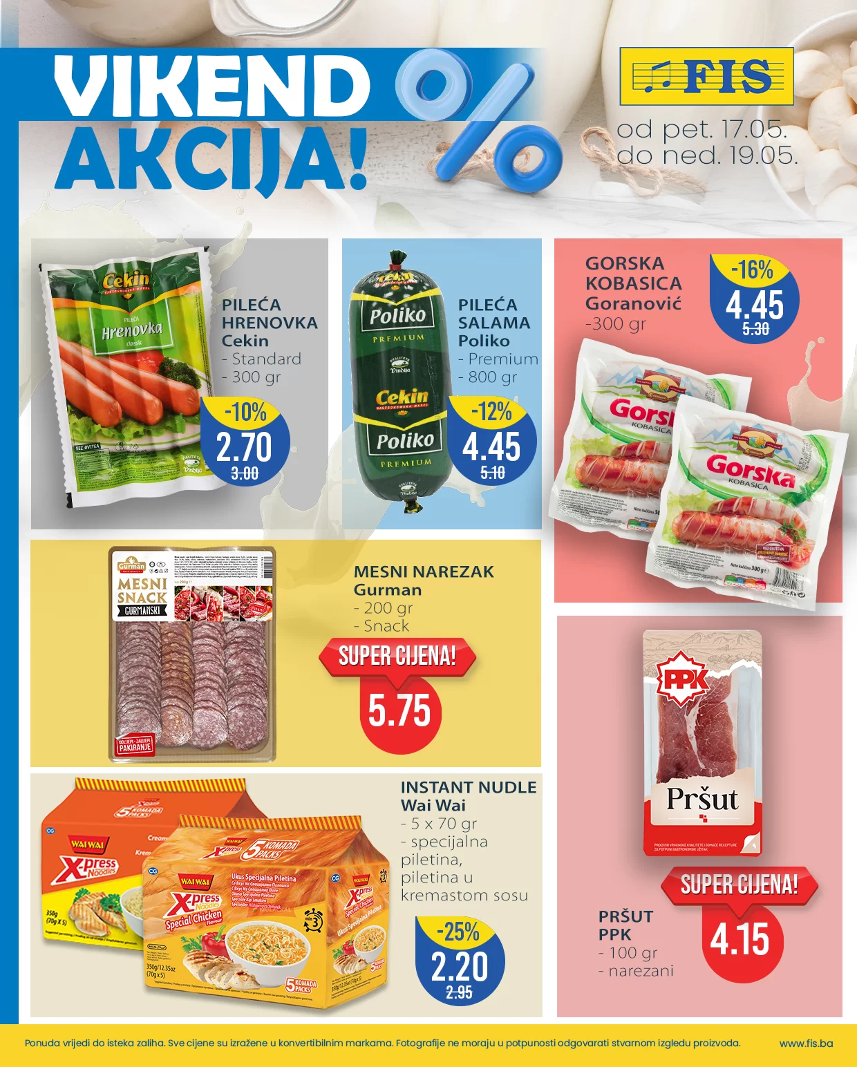Fis vikend akcija 17-19.5.2024.