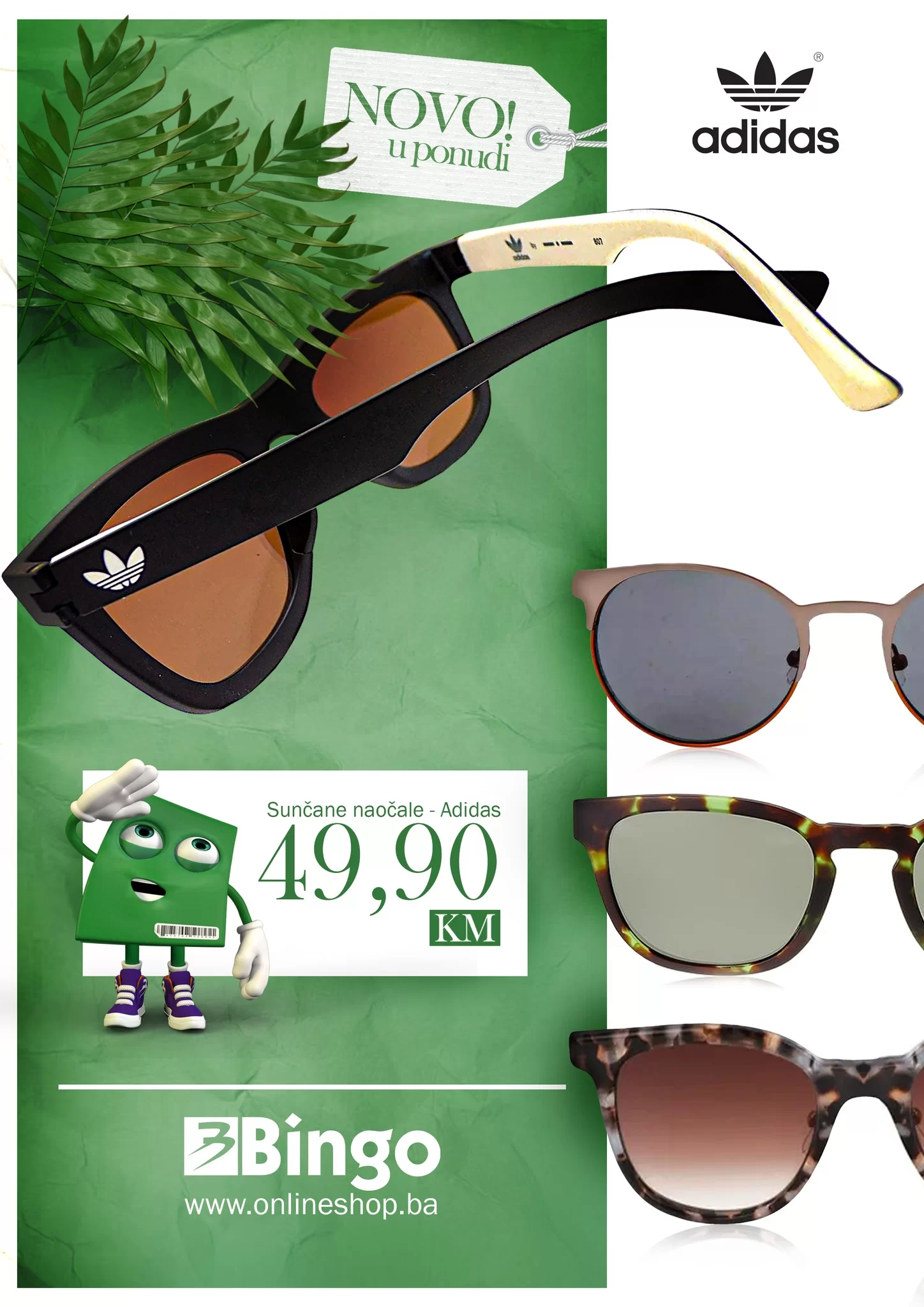 Bingo SUNČNE NAOČALE - NOVO U PONUDI - maj 2024. 