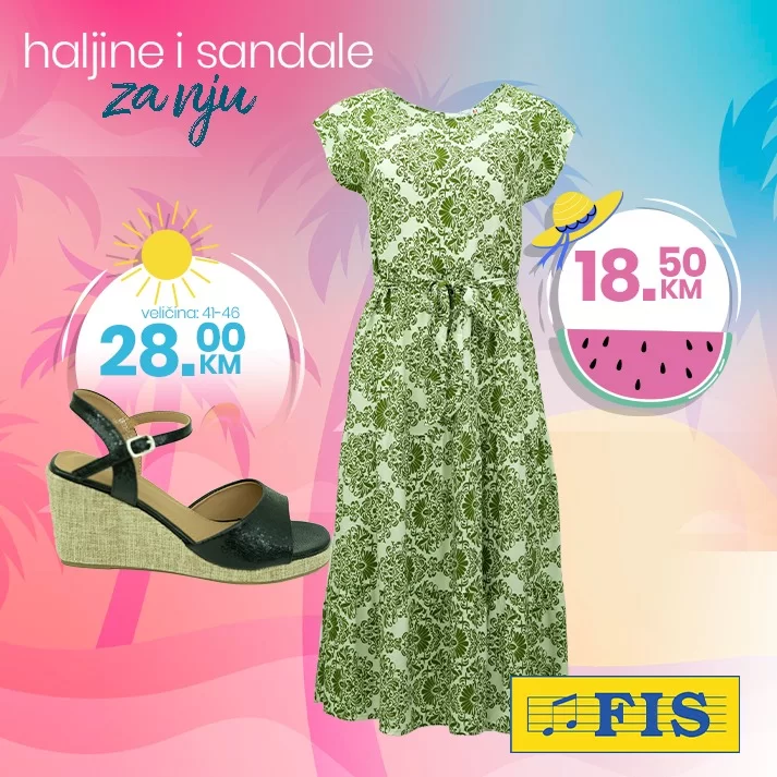Fis ODJEĆA & OBUĆA - NOVO U PONUDI - maj 2024.