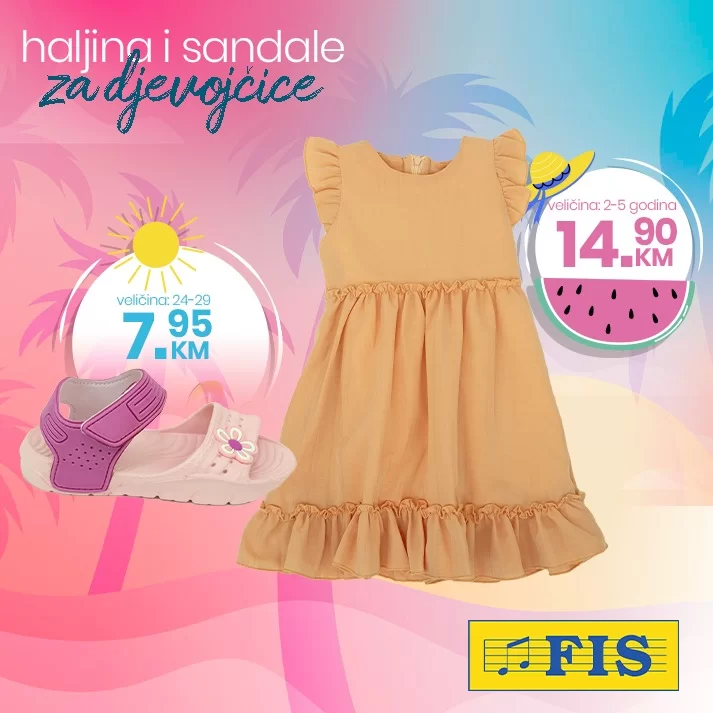 Fis ODJEĆA & OBUĆA - Novo u ponudi - maj 2024.