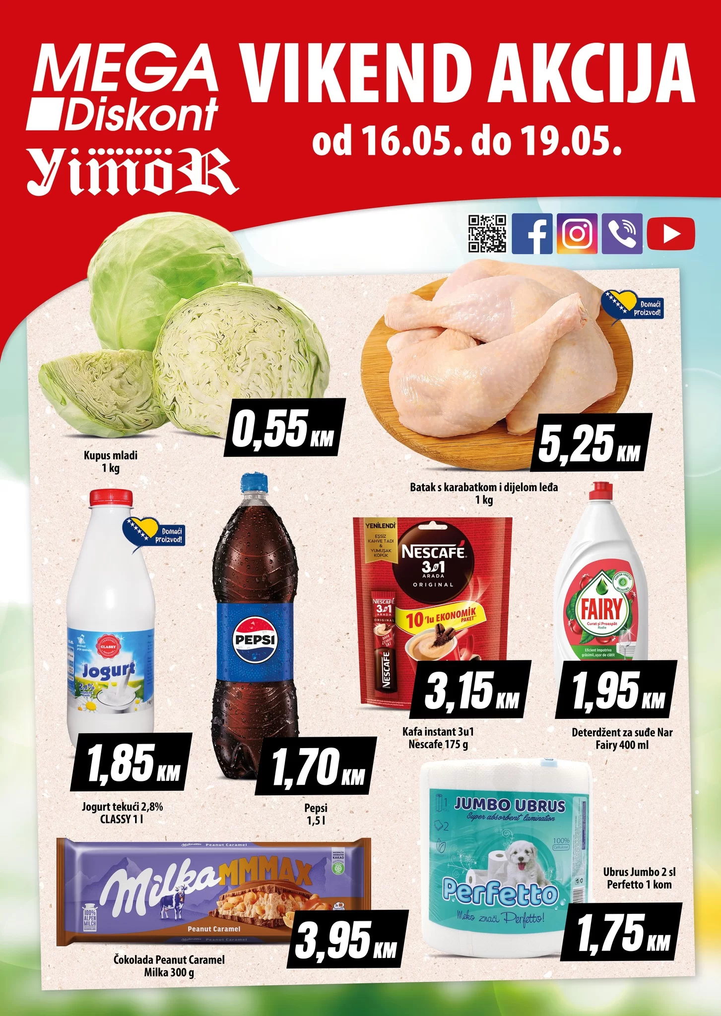 Mega Diskont vikend akcija 16-19.5.2024.