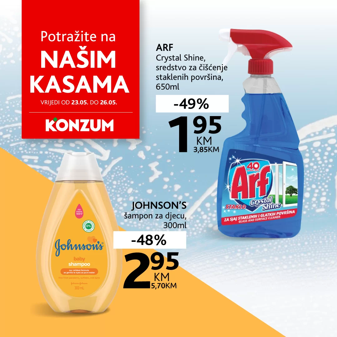 Konzum AKCIJA NA KASAMA 