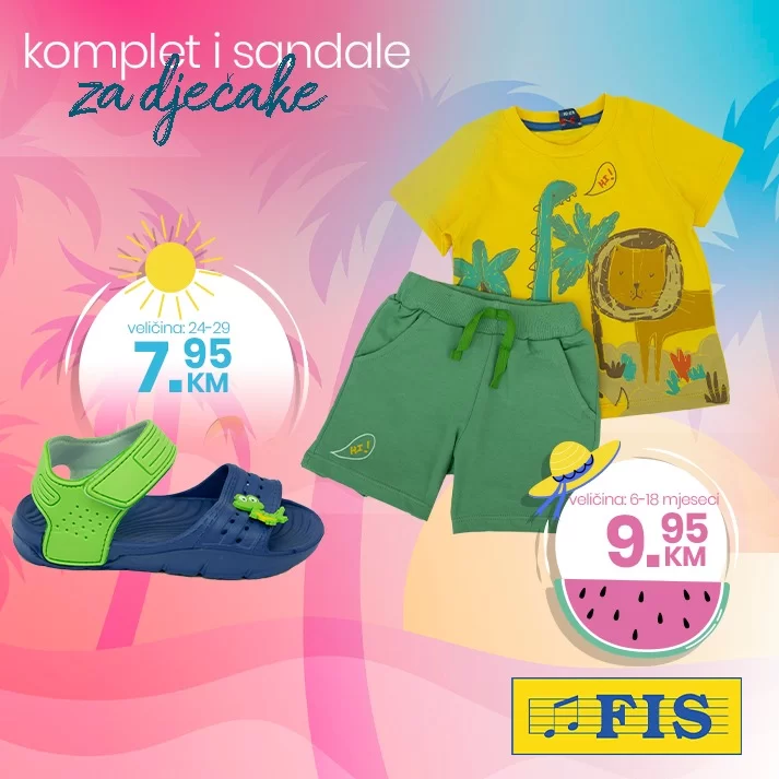 Fis ODJEĆA & OBUĆA - Novo u ponudi - maj 2024.