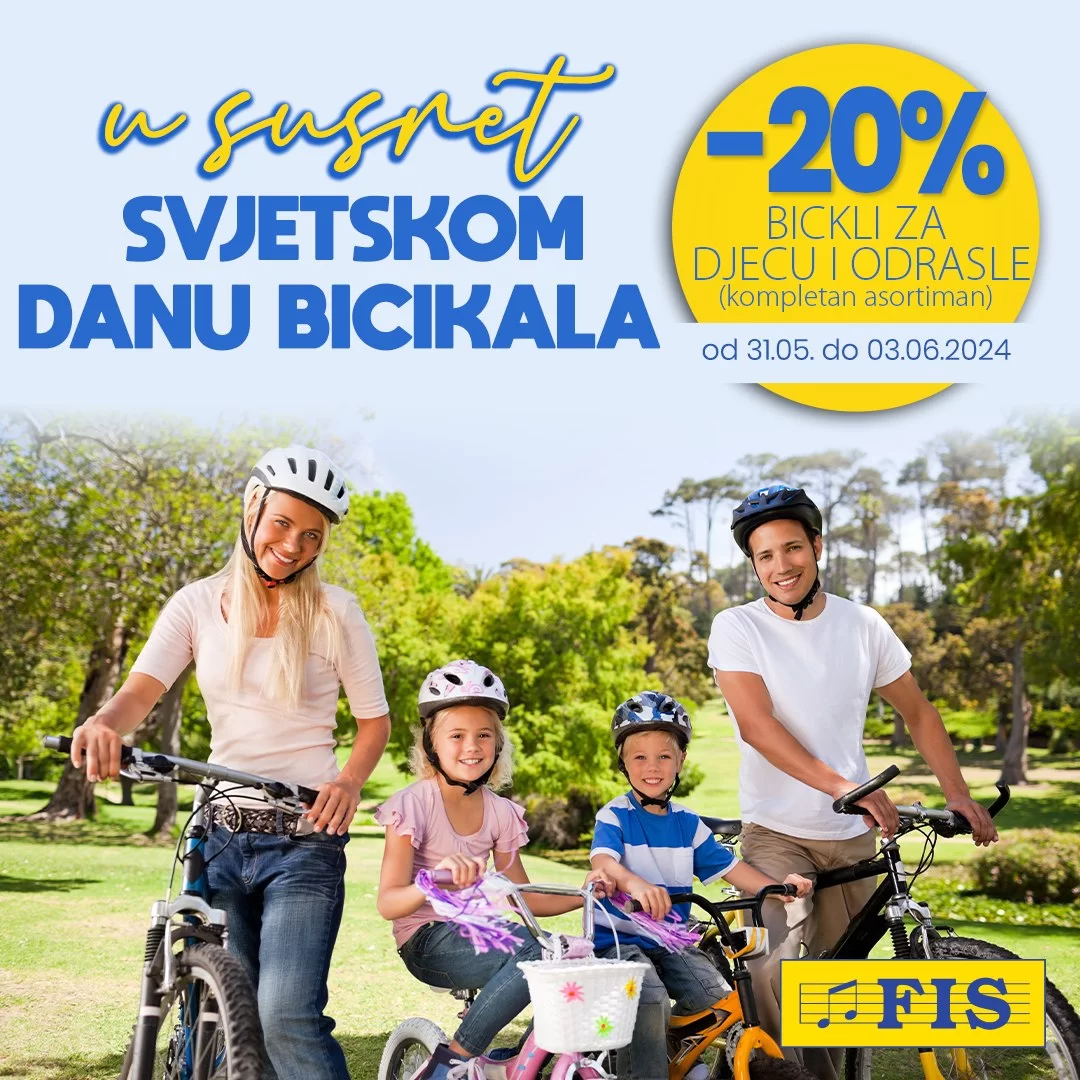 Fis bicikla - super akcija
