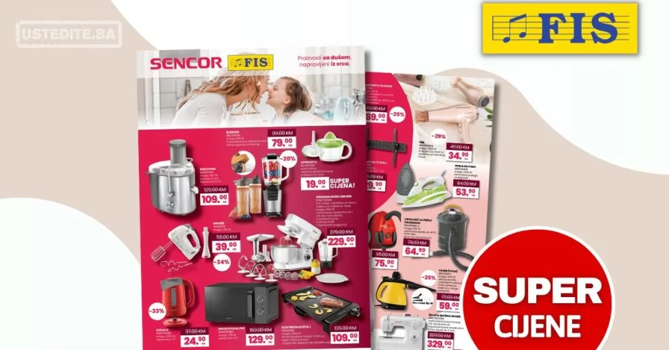 Fis akcija SENCOR 3.5-3.6.2024.