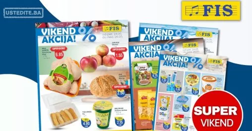 Fis vikend akcija 24-26.5.2024.