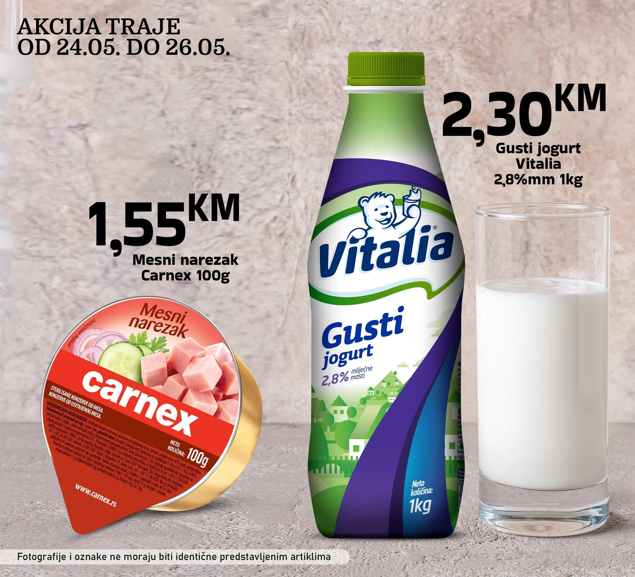 Kort vikend akcija 24-26.5.2024.