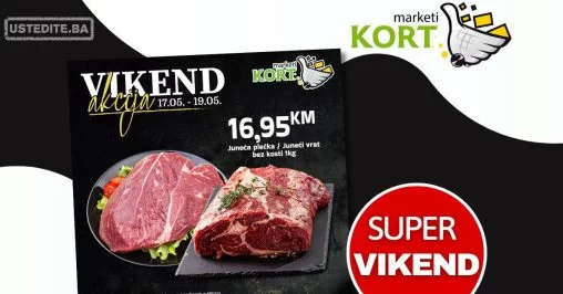 Kort vikend akcija 17-19.5.2024.