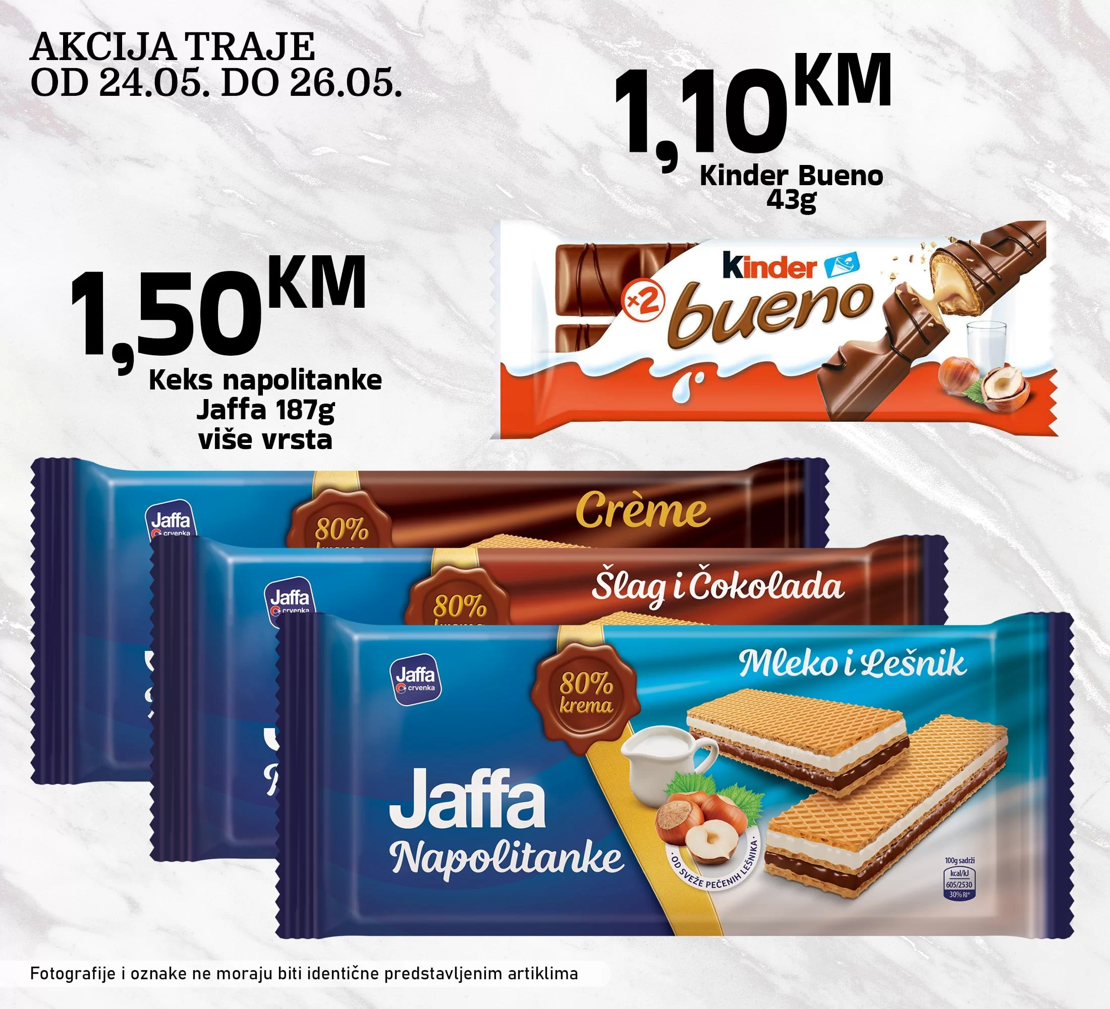 Kort vikend akcija 24-26.5.2024.