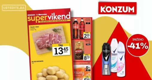 Konzum vikend akcija 2-25.5.2024.