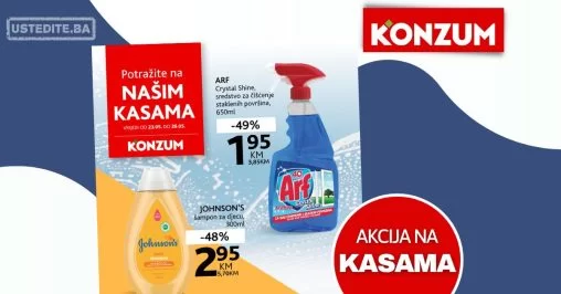 Konzum AKCIJA NA KASAMA