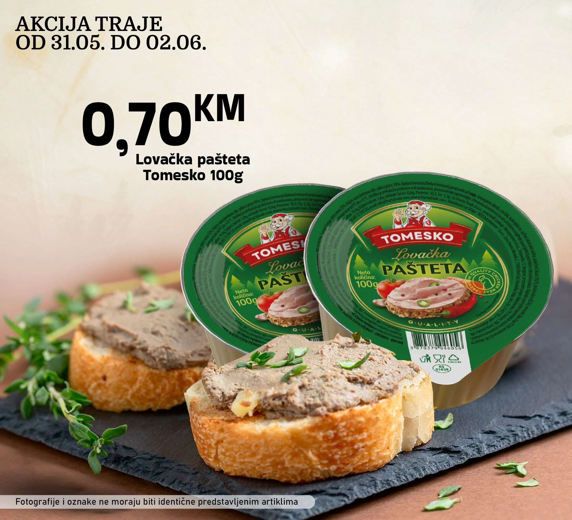 Kort vikend akcija 31.5-2.6.2024.