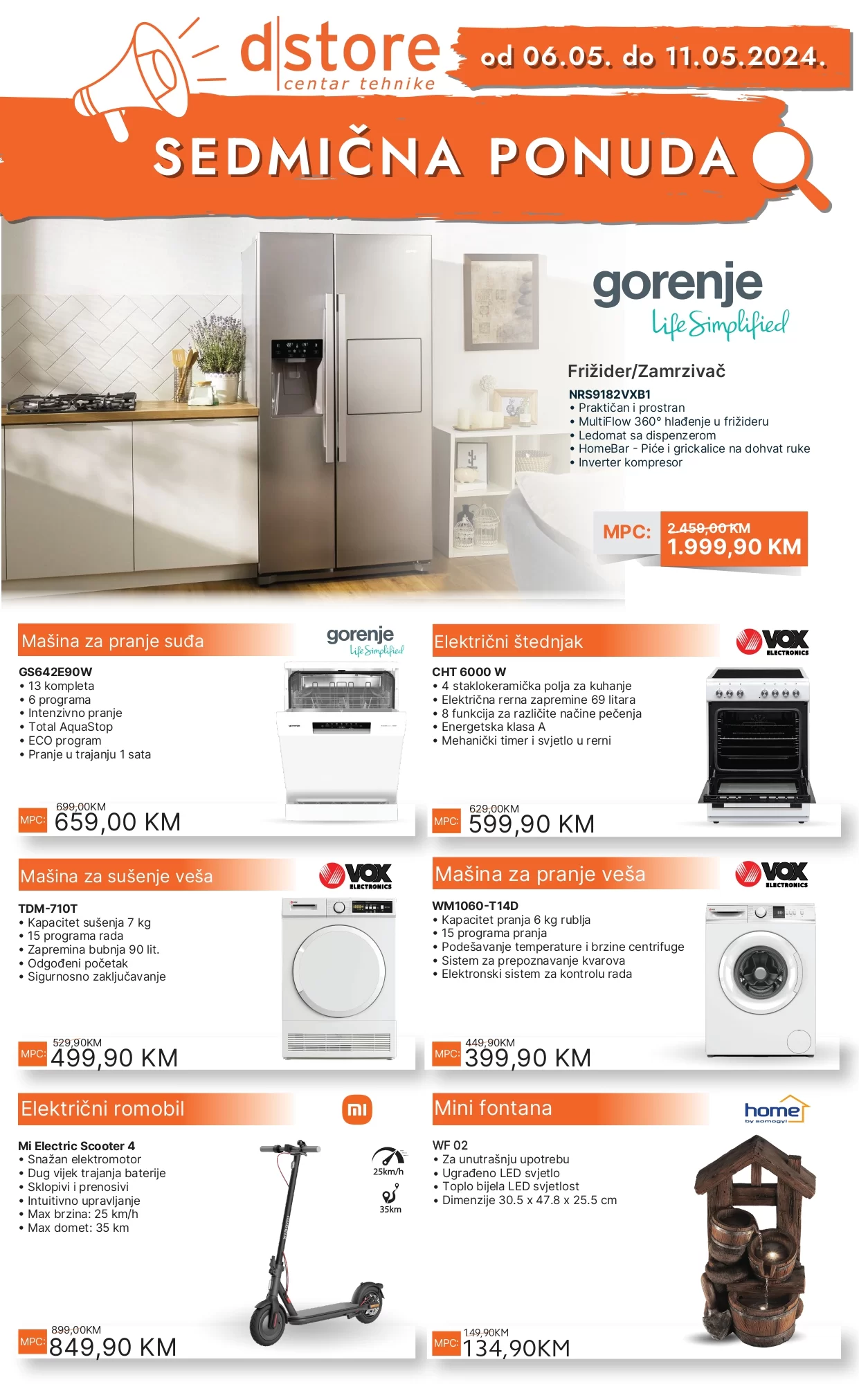 Dstore sedmična ponuda 6-11.5.2024.