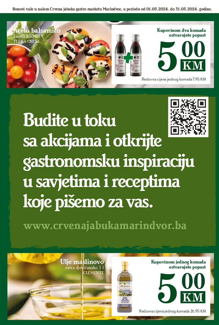 Crvena jabuka GASTRO MARKET SUPER BONbonjera 1-31.5.2024.