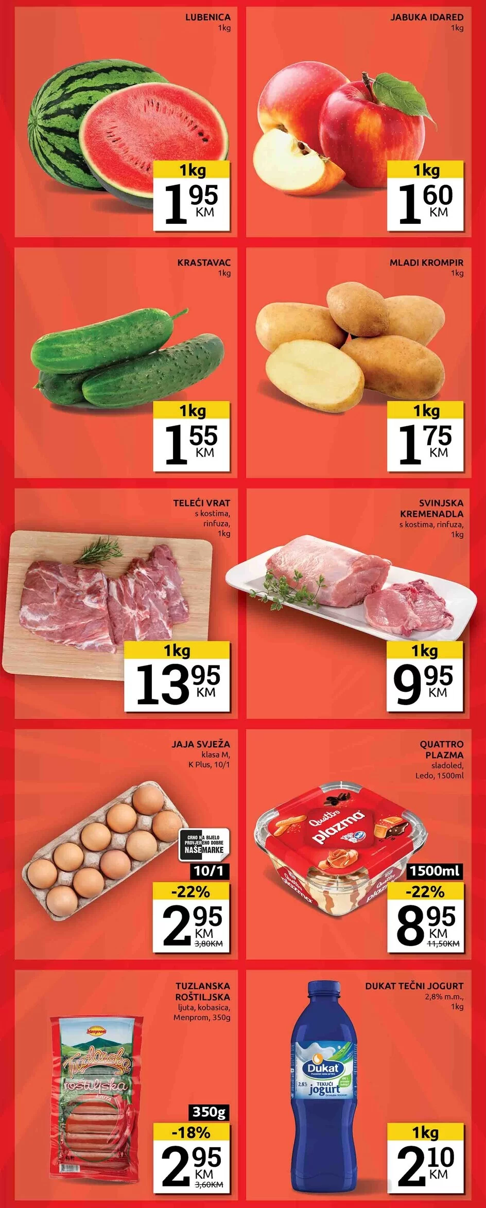 Konzum vikend akcija 16-19.5.2024.