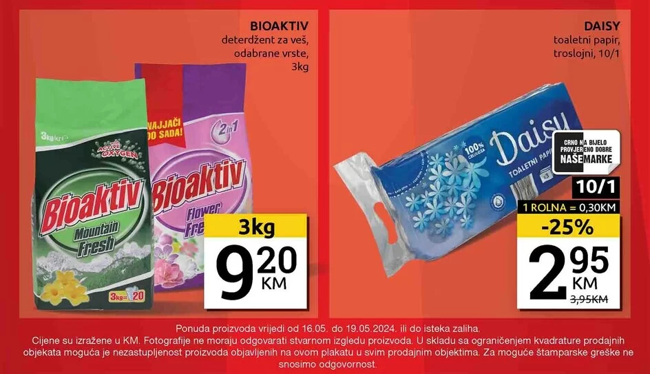 Konzum vikend akcija 16-19.5.2024.