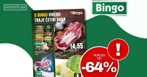 Bingo vikend akcija 2-5.5.2024.