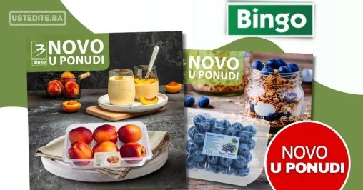 Bingo NOVO U PONUDI - maj 2024.