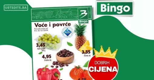 Bingo akcija VOĆE & POVRĆE