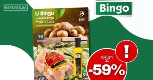 Bingo vikend akcija 23-26.5.2024.