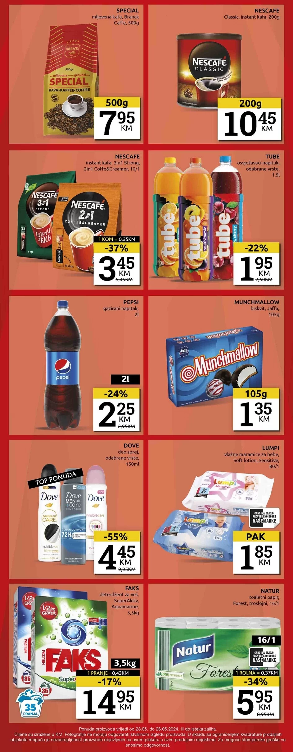 Konzum vikend akcija 23-26.5.2024.