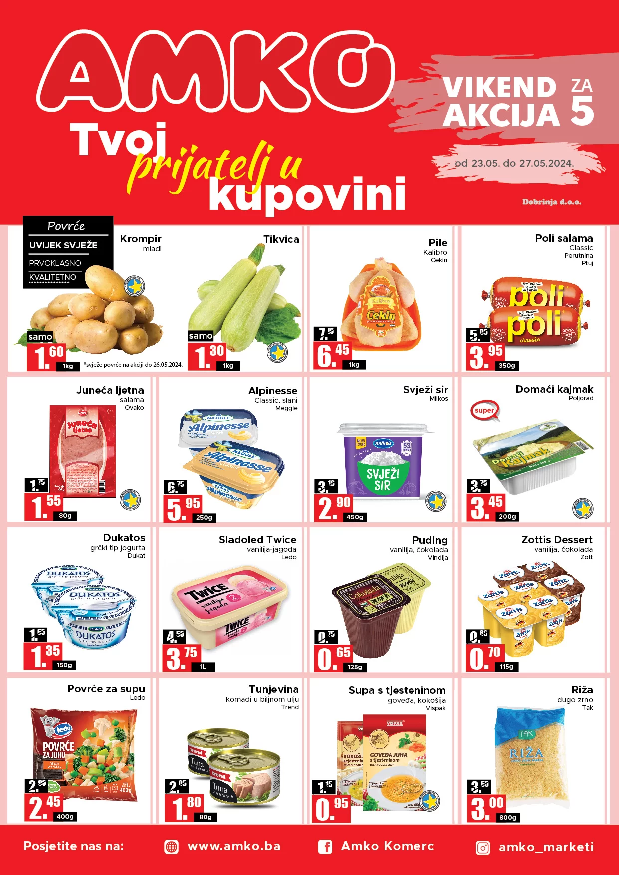 Amko vikend akcija 23-27.5.2025.