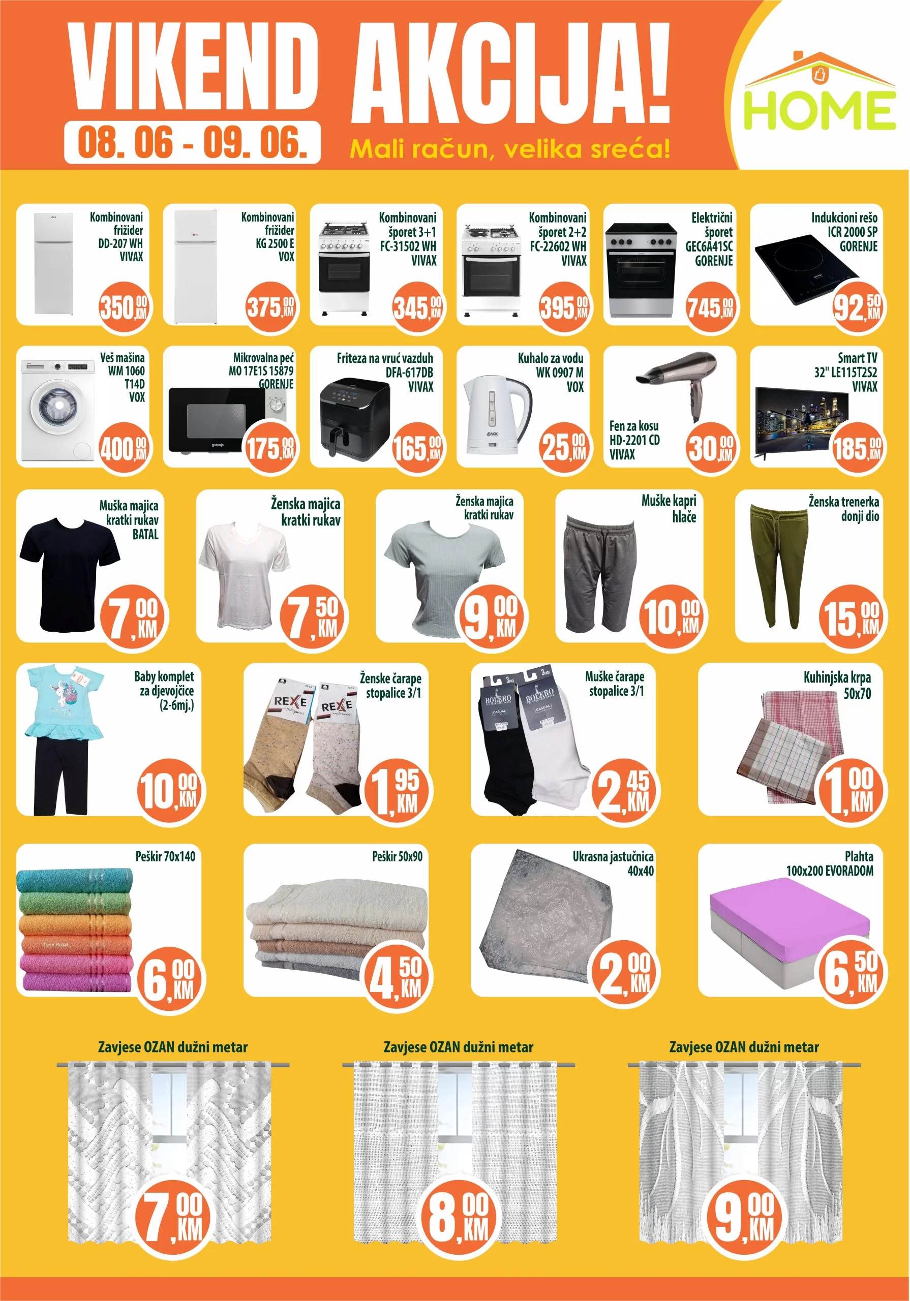 Fortuna vikend akcija 8-9.6.2024.