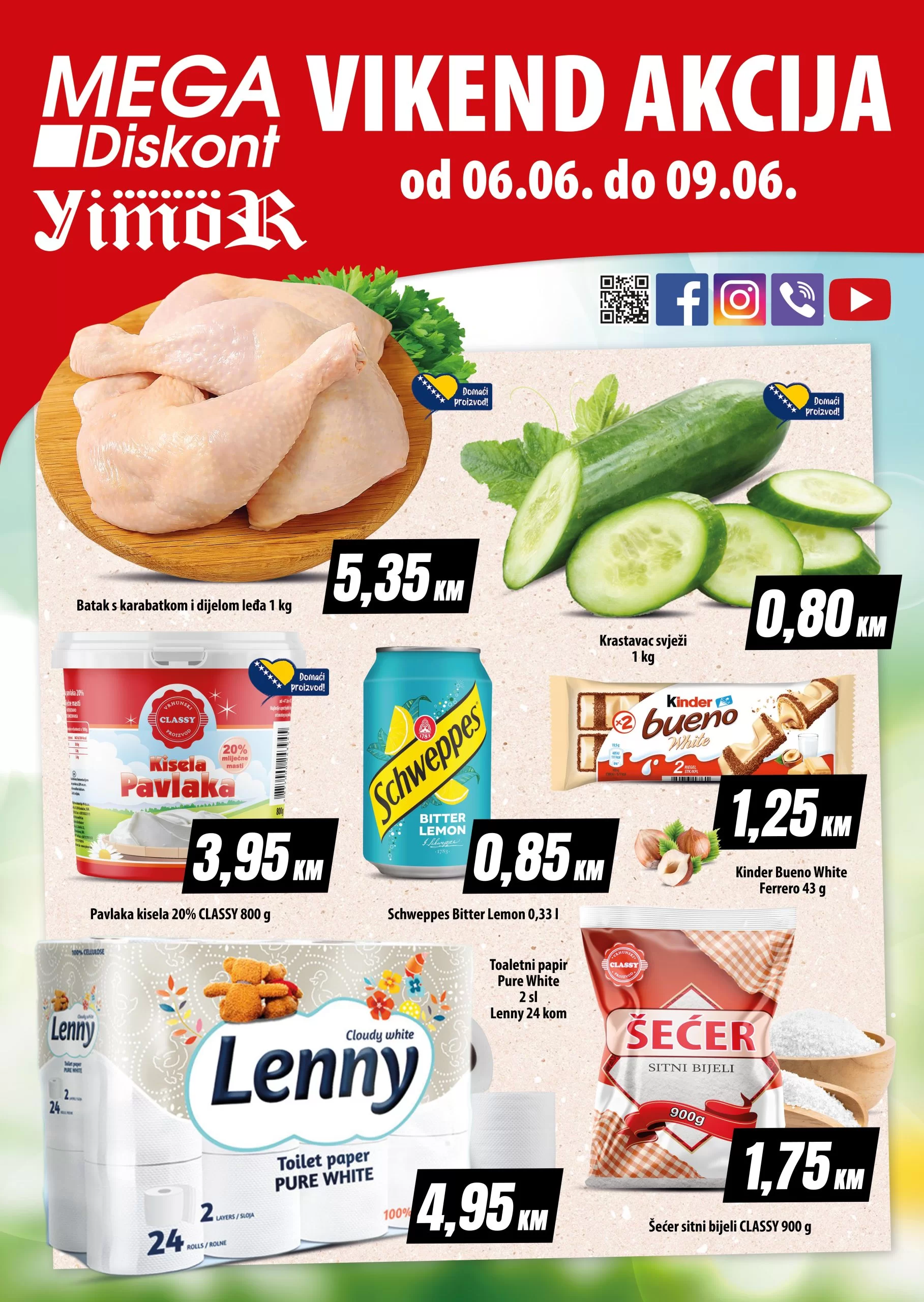 Mega Diskont vikend akcija 6-9.6.2024.