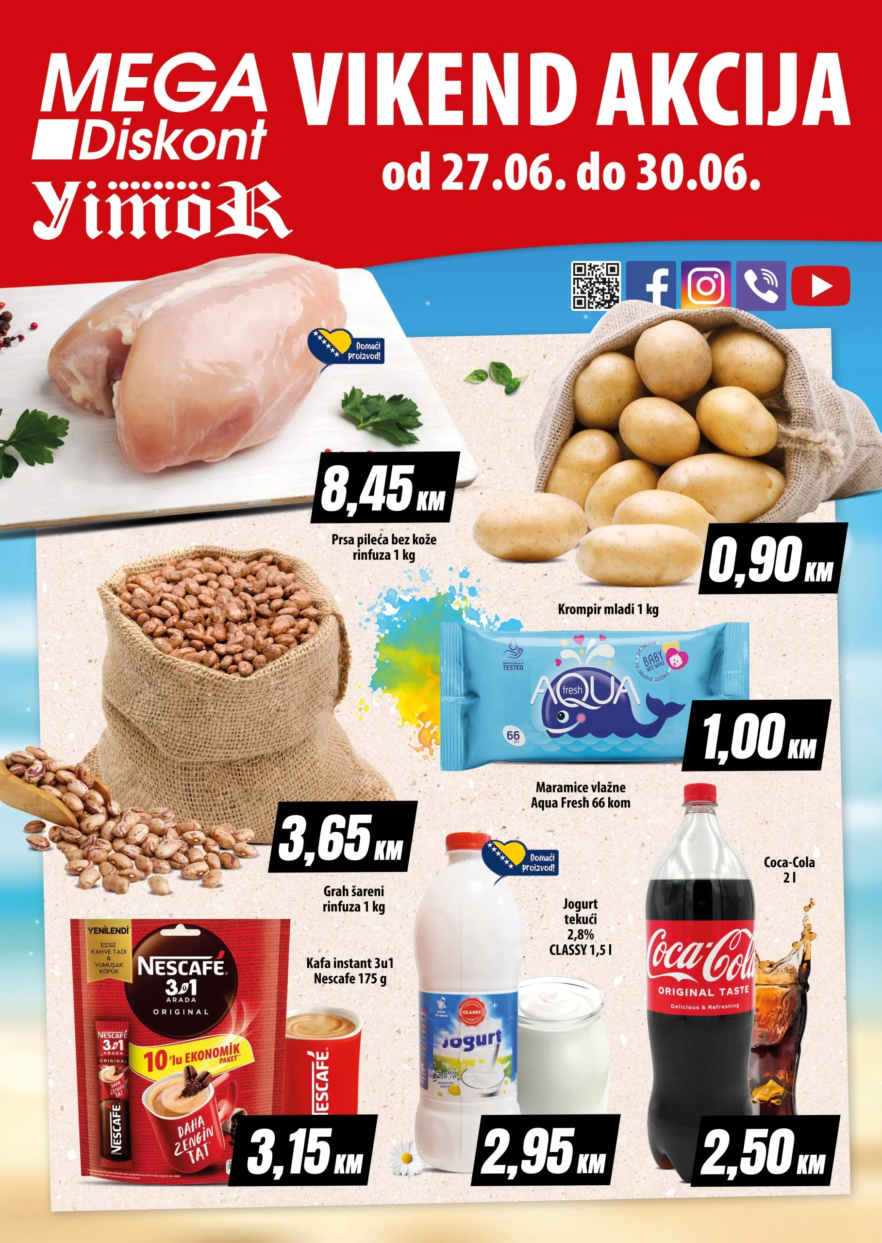 Mega Diskont vikend akcija  27-30.6.2024.