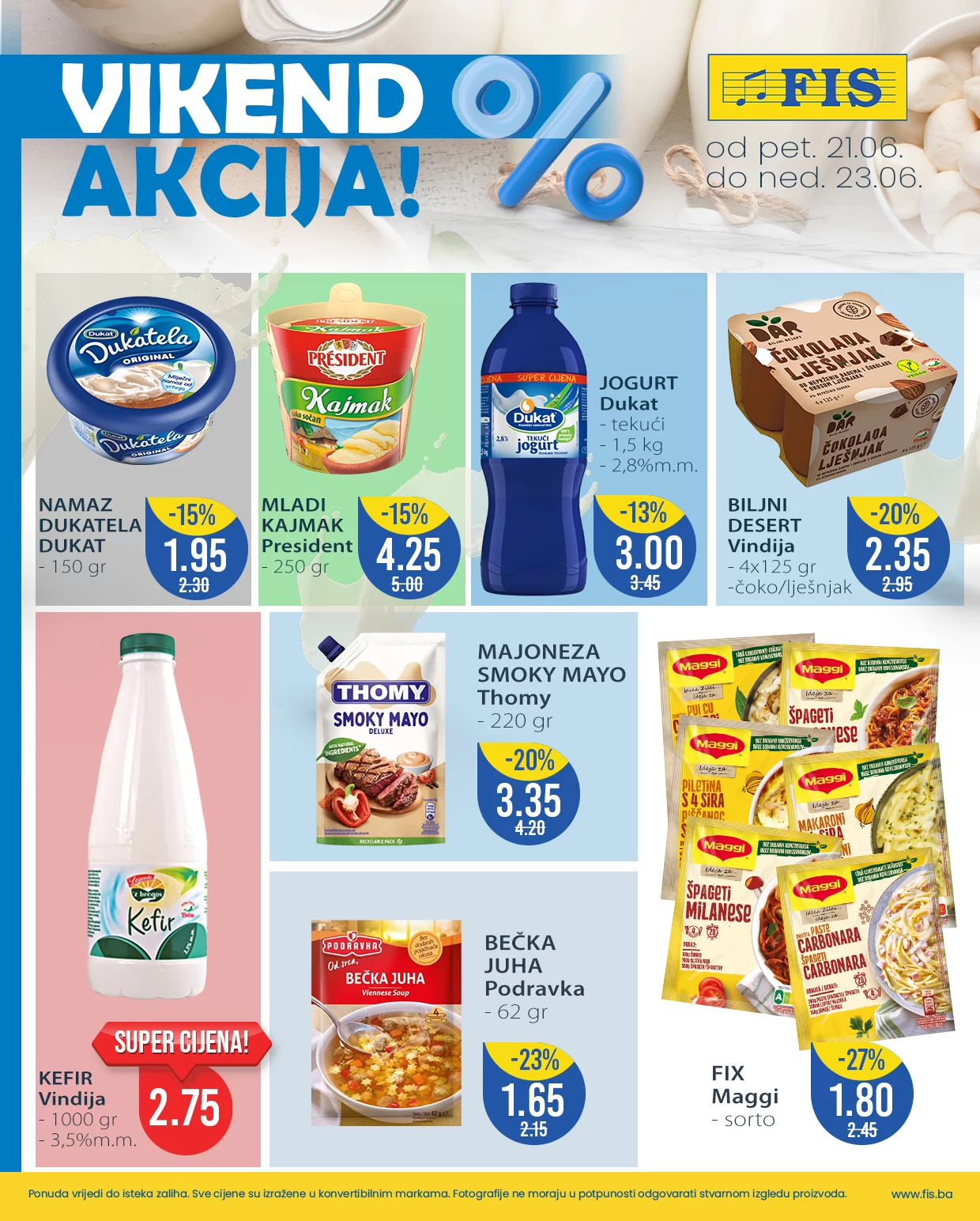 Fis vikend akcija 21-23.6.2024.