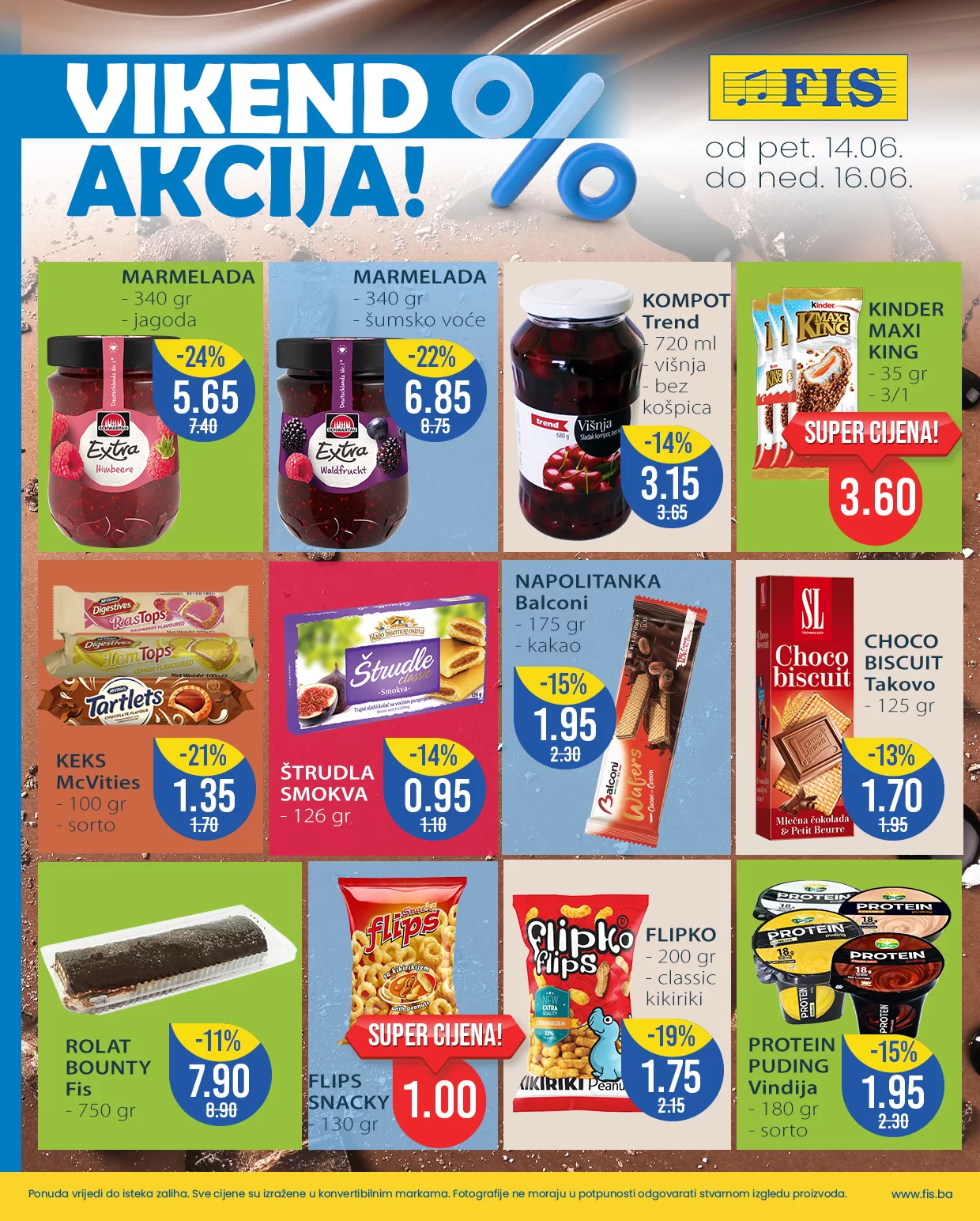 Fis vikend akcija 14-16.6.2024.