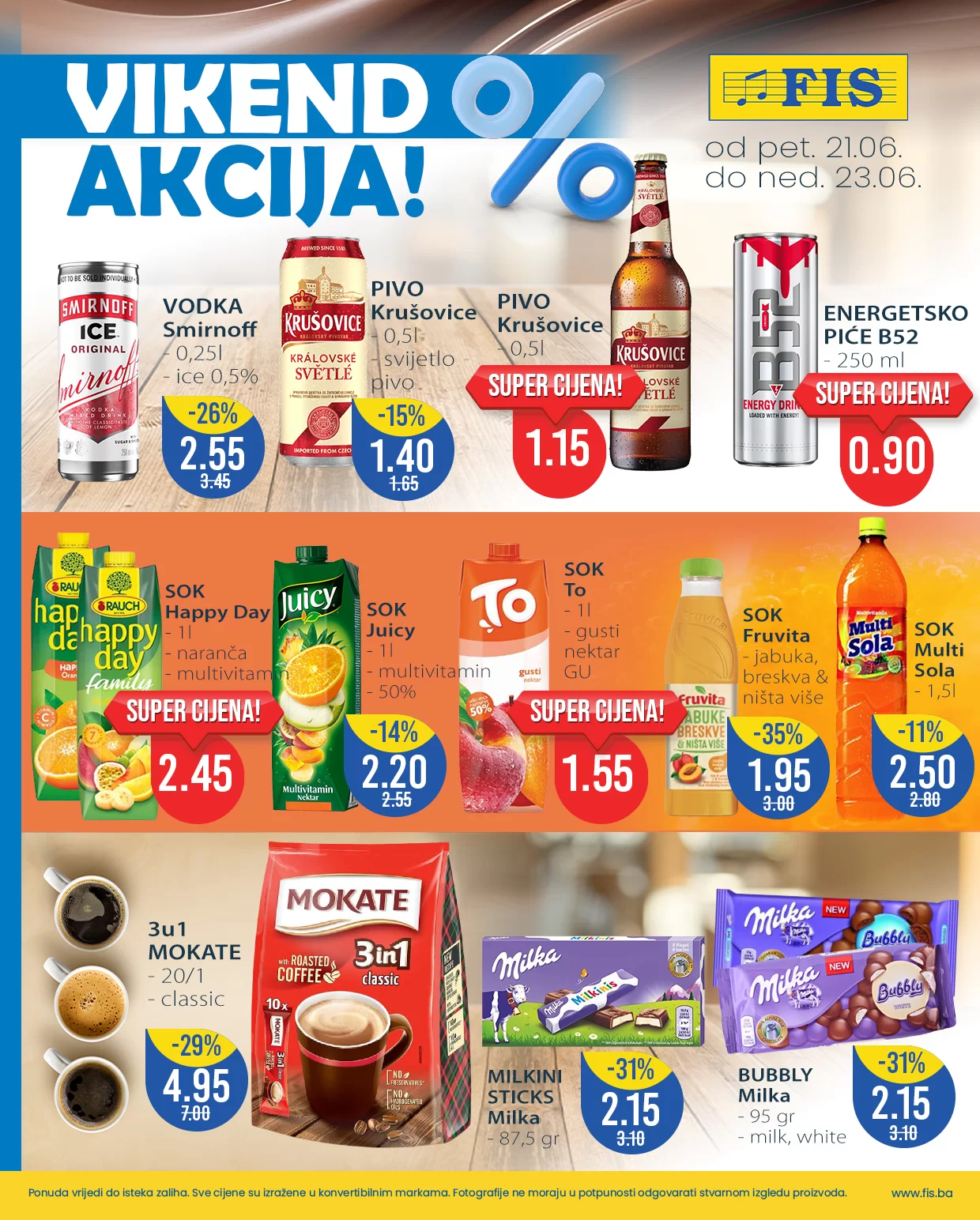 Fis vikend akcija 21-23.6.2024.
