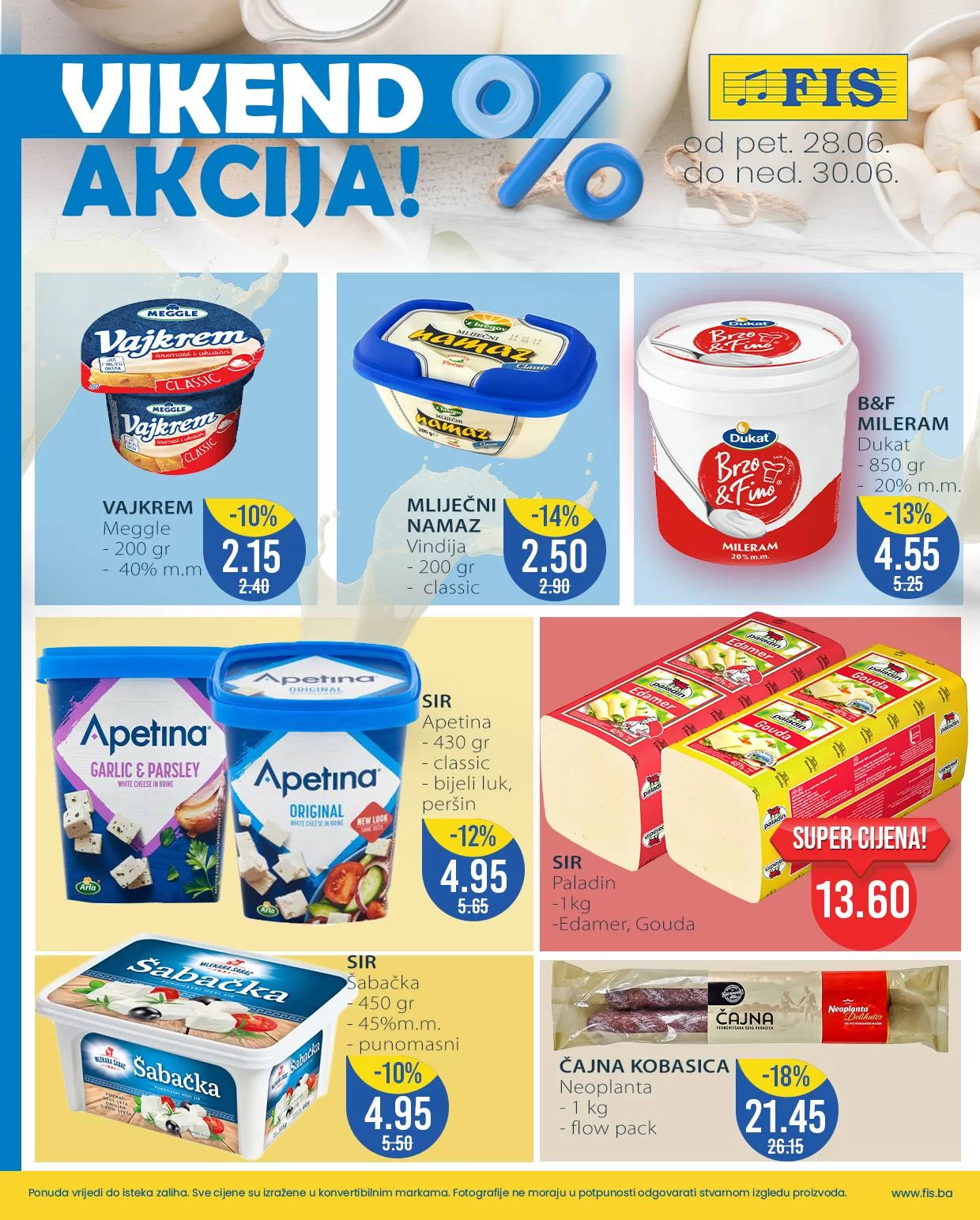 Fis vikend akcija  28-30.6.2024. 