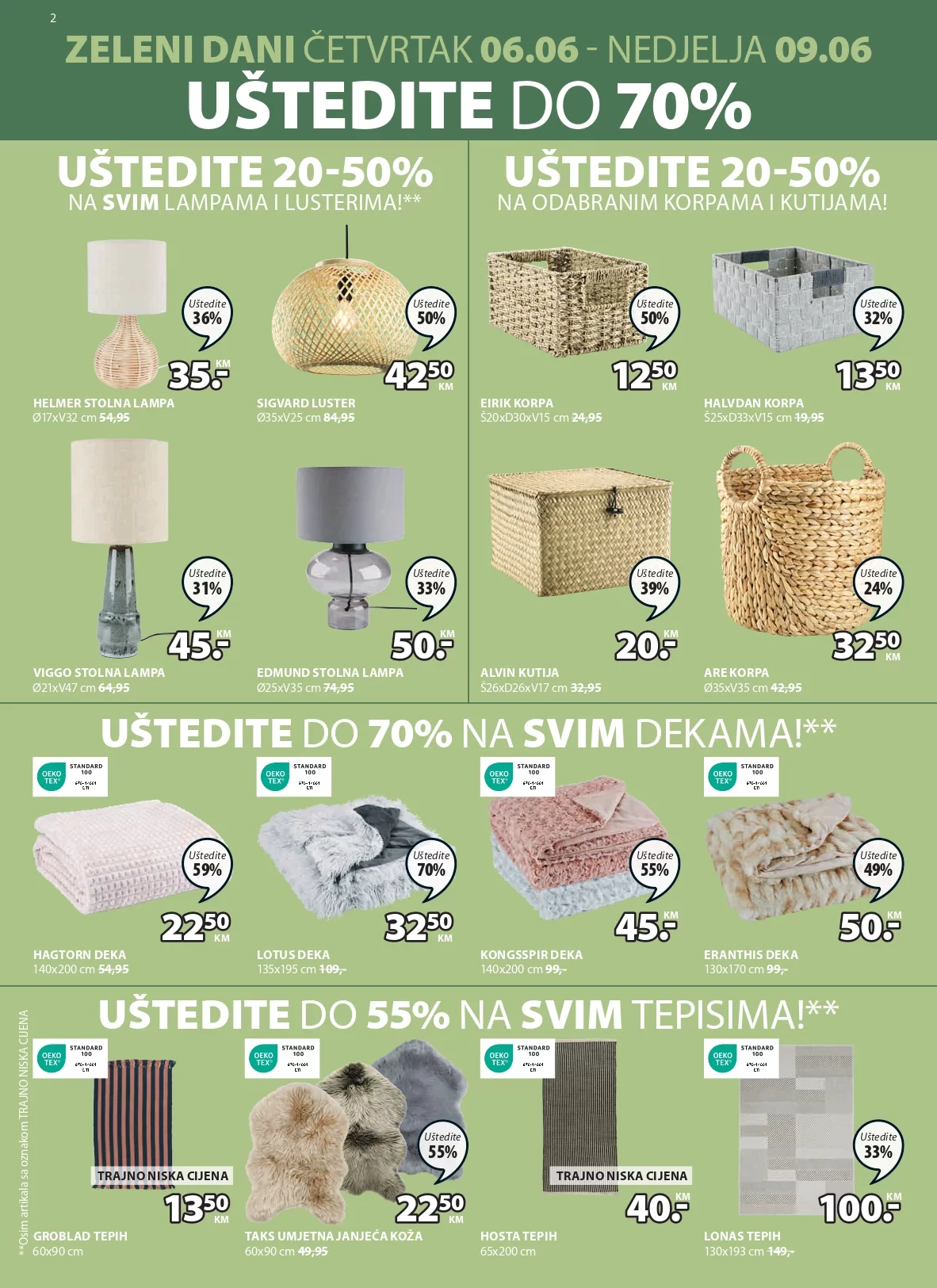 Jysk katalog ZELENI DANI 6-9.6.2024.