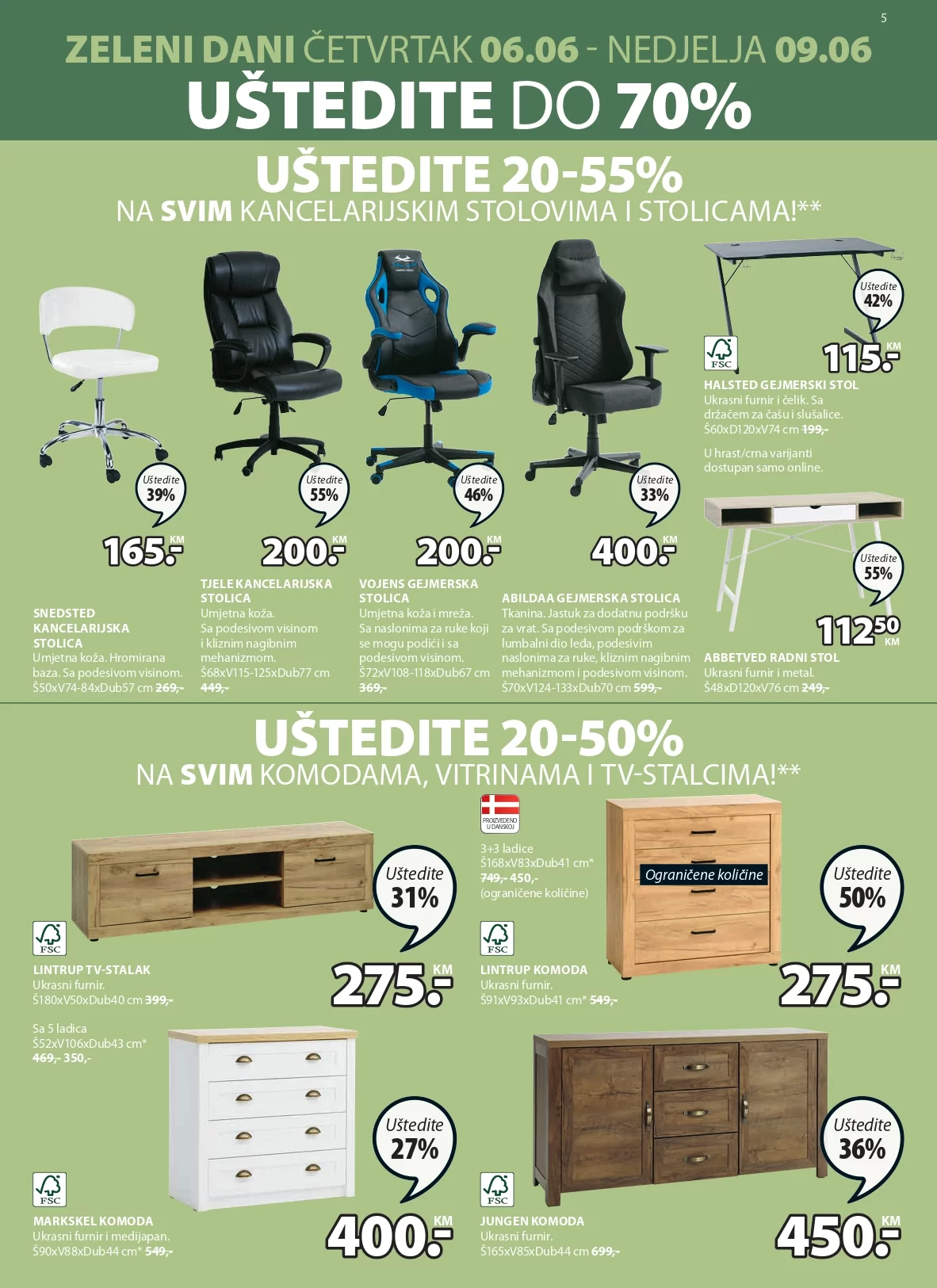 Jysk katalog ZELENI DANI 6-9.6.2024.