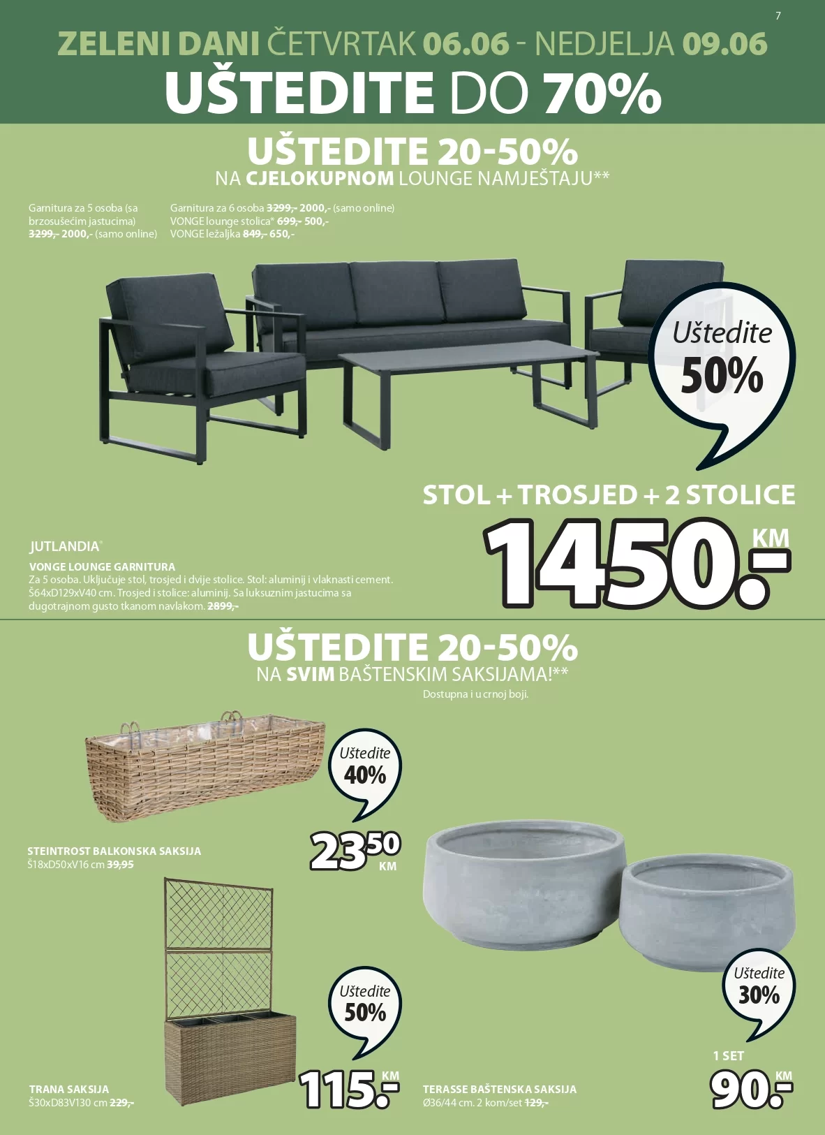 Jysk katalog ZELENI DANI 6-9.6.2024.