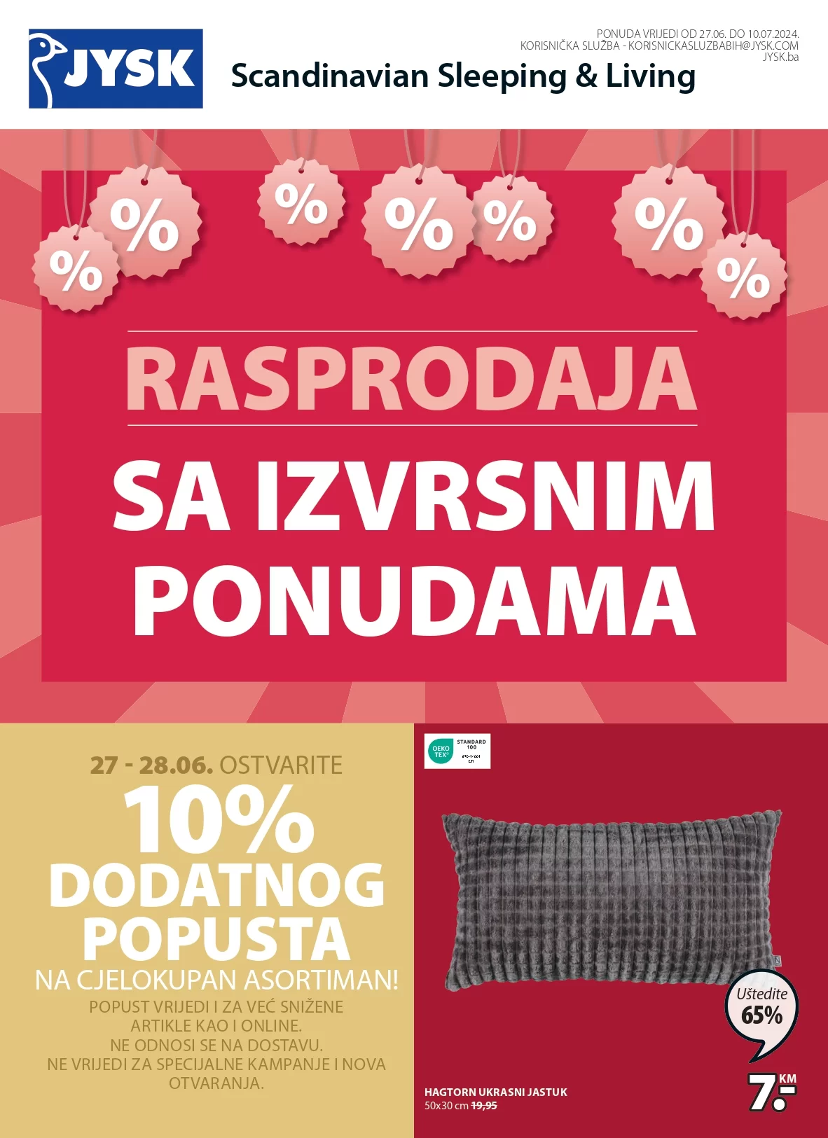 Jysk katalog 27.6-10.7.2024.