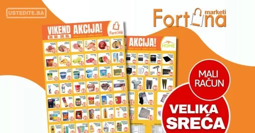 Fortuna vikend akcija 8-9.6.2024.