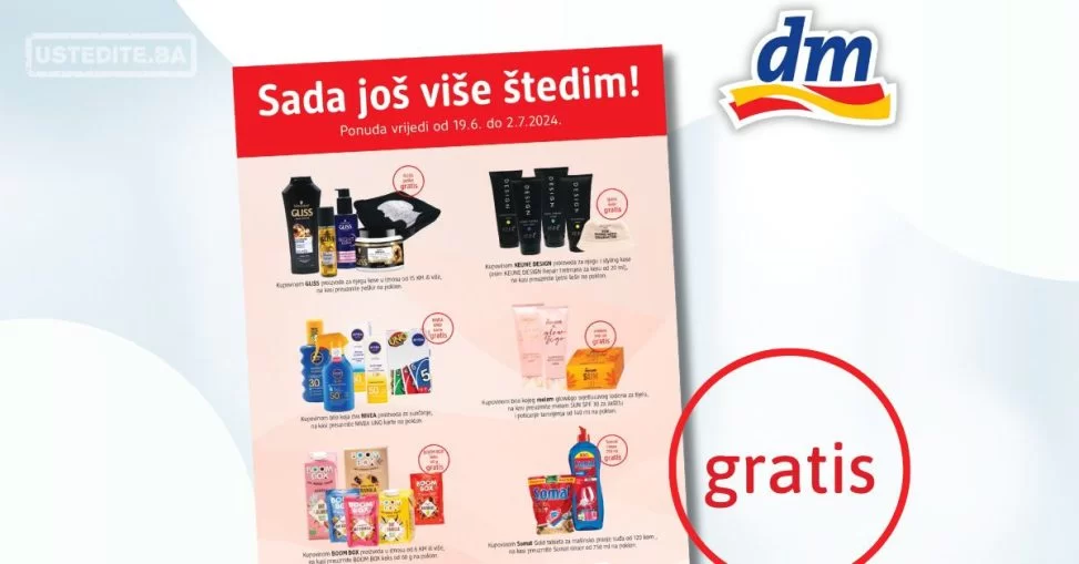 dm Sada još više štedim 19.6-2.7.2024.